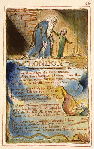 william blake. -William Blake, “London”