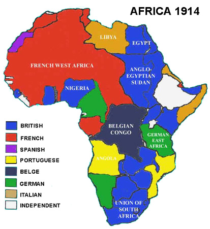 Colonial Africa 1914