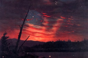 Our Banner in the Sky, Frederic Church, 1863