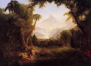 The Garden of Eden, Thomas Cole, 1828